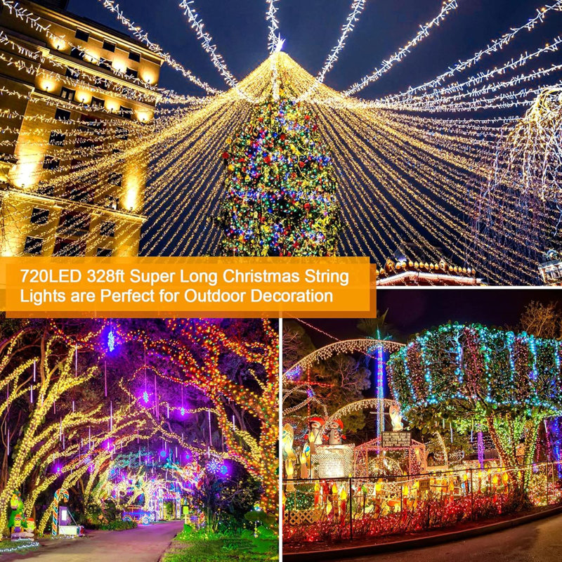 Outdoor string lights 200 feet 2025